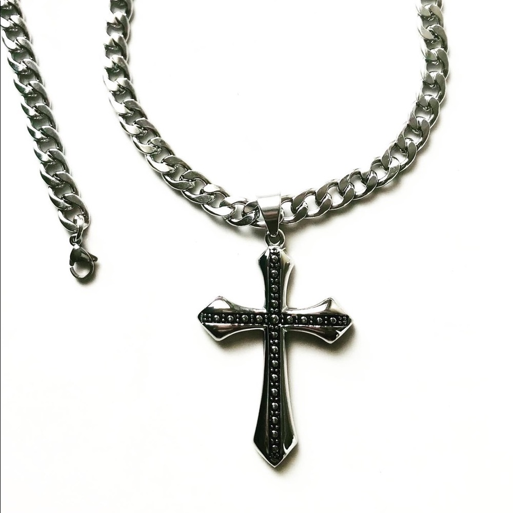Cross Necklace for Him
